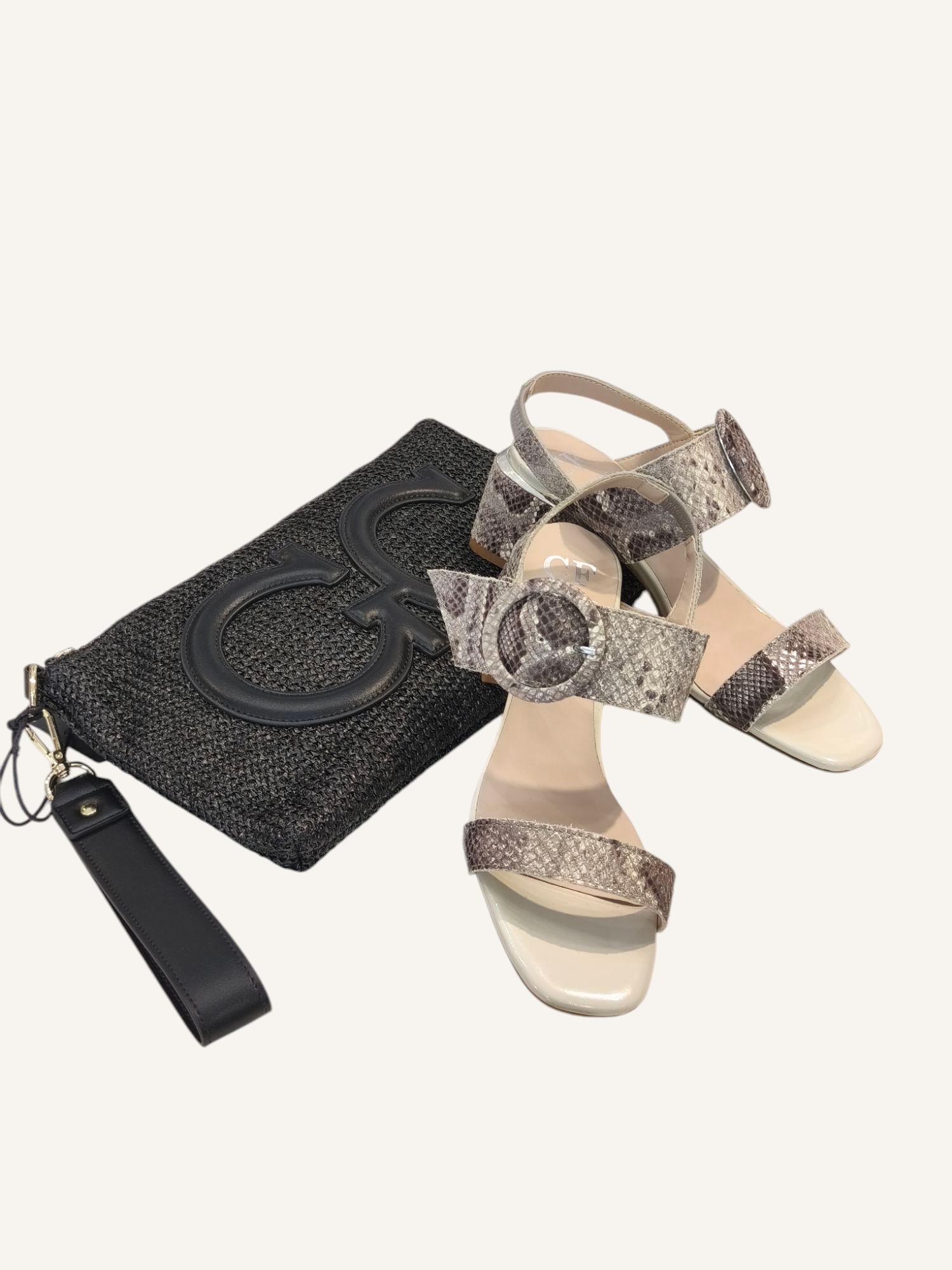 Pochette in tessuto Giò Cellini