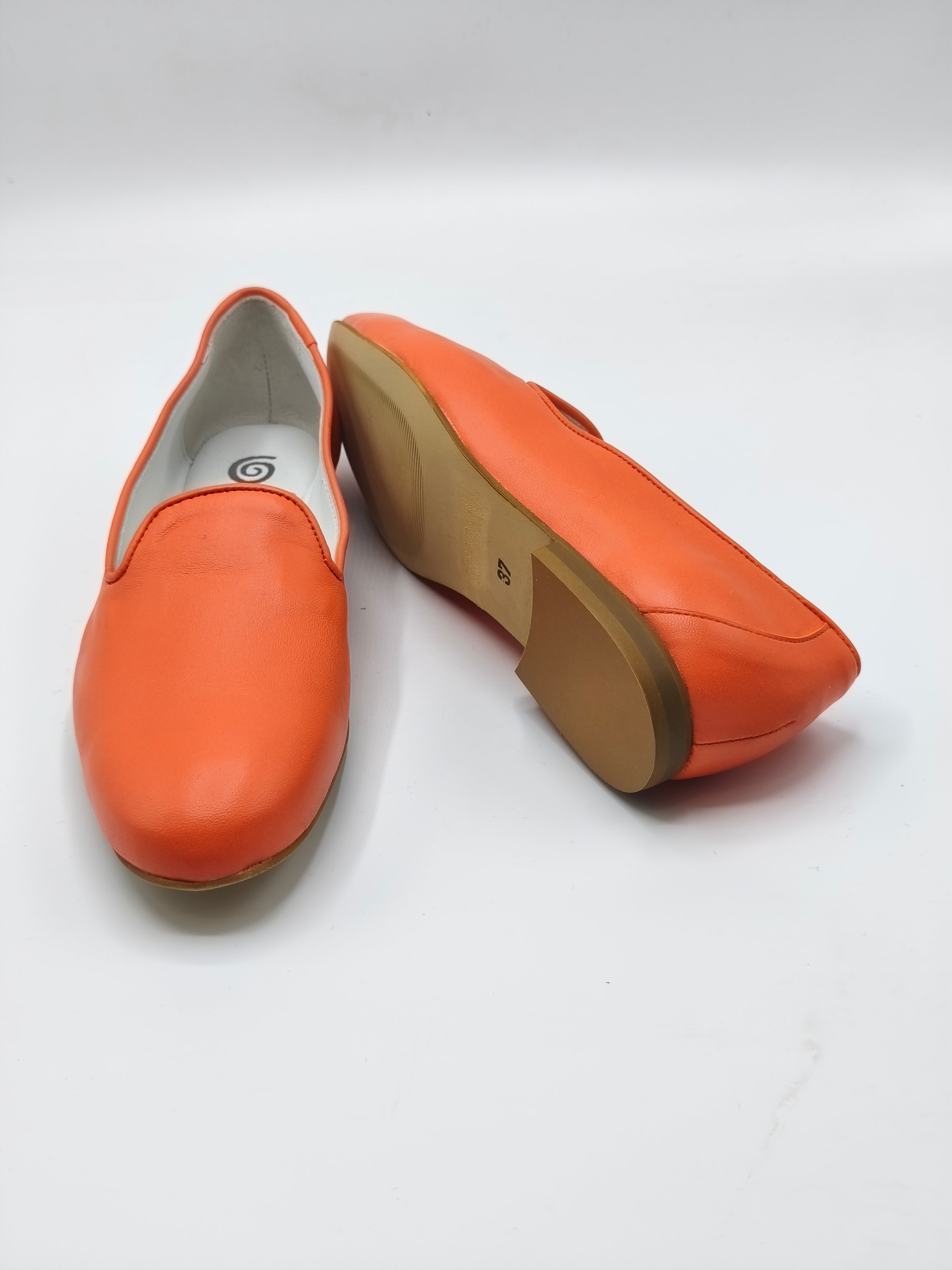 Ballerine stile papalina in morbida nappa