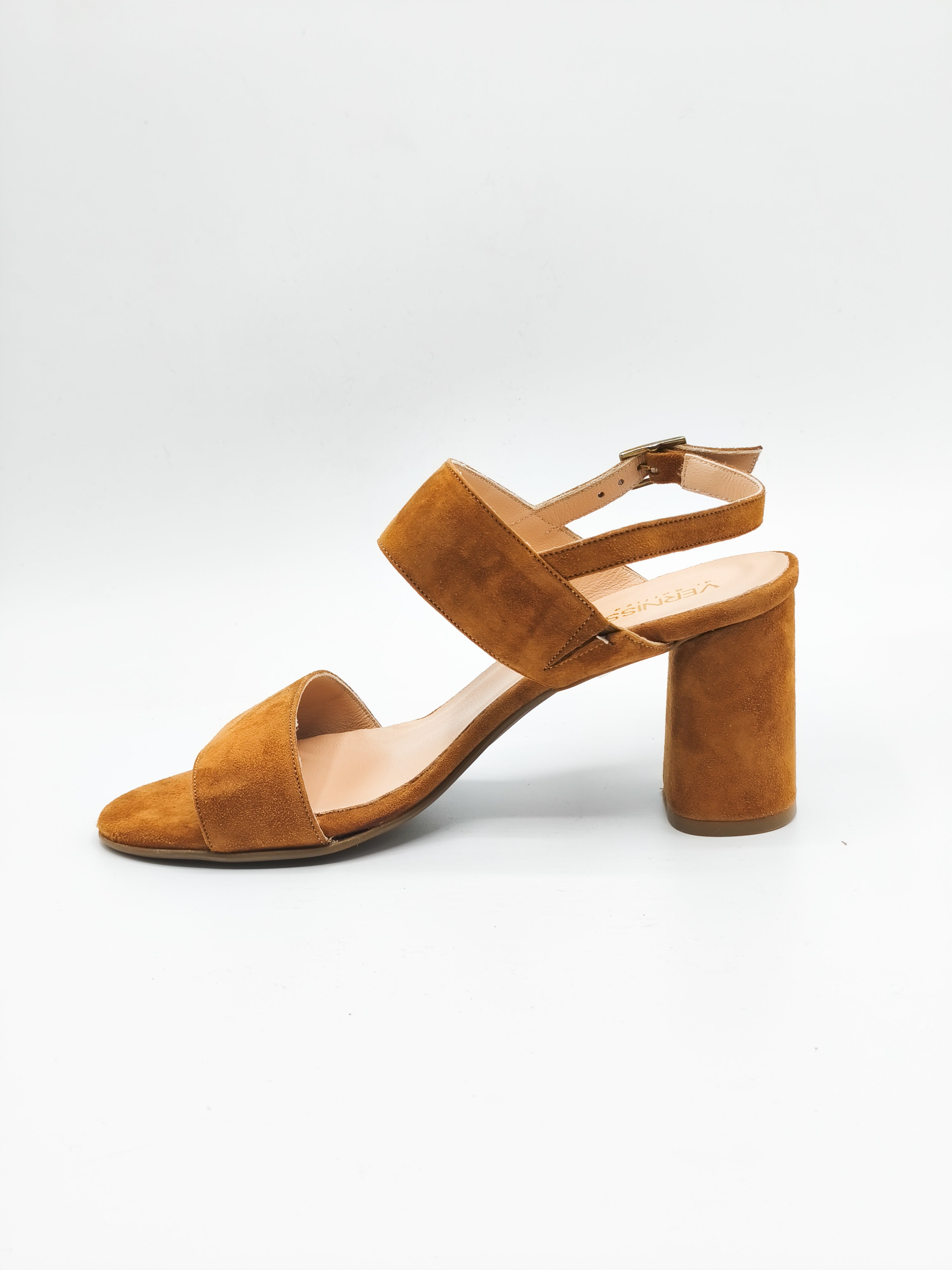 Sandali in pelle scamosciata made in italy