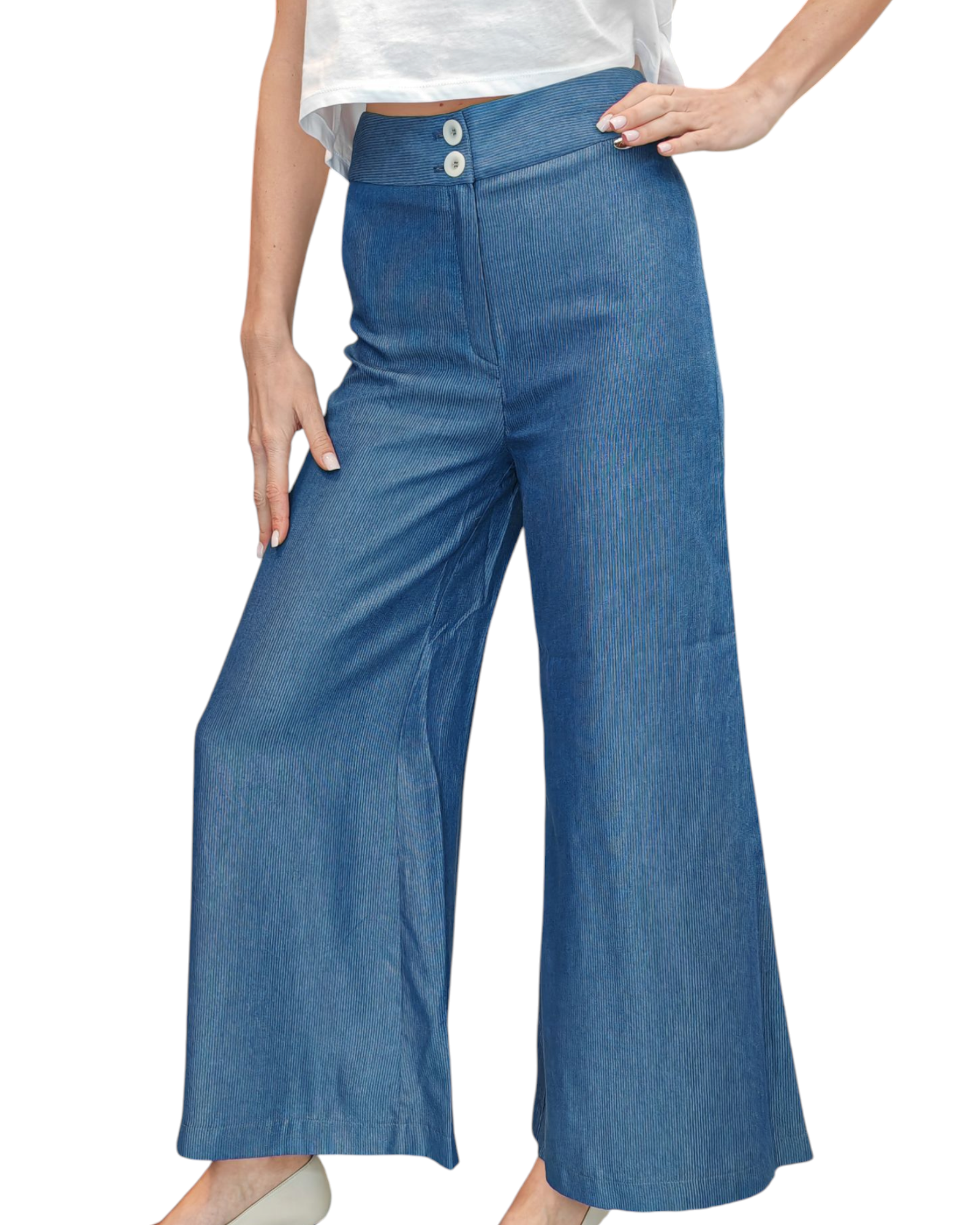 Pantaloni di linea morbida BREBIS NOIR
