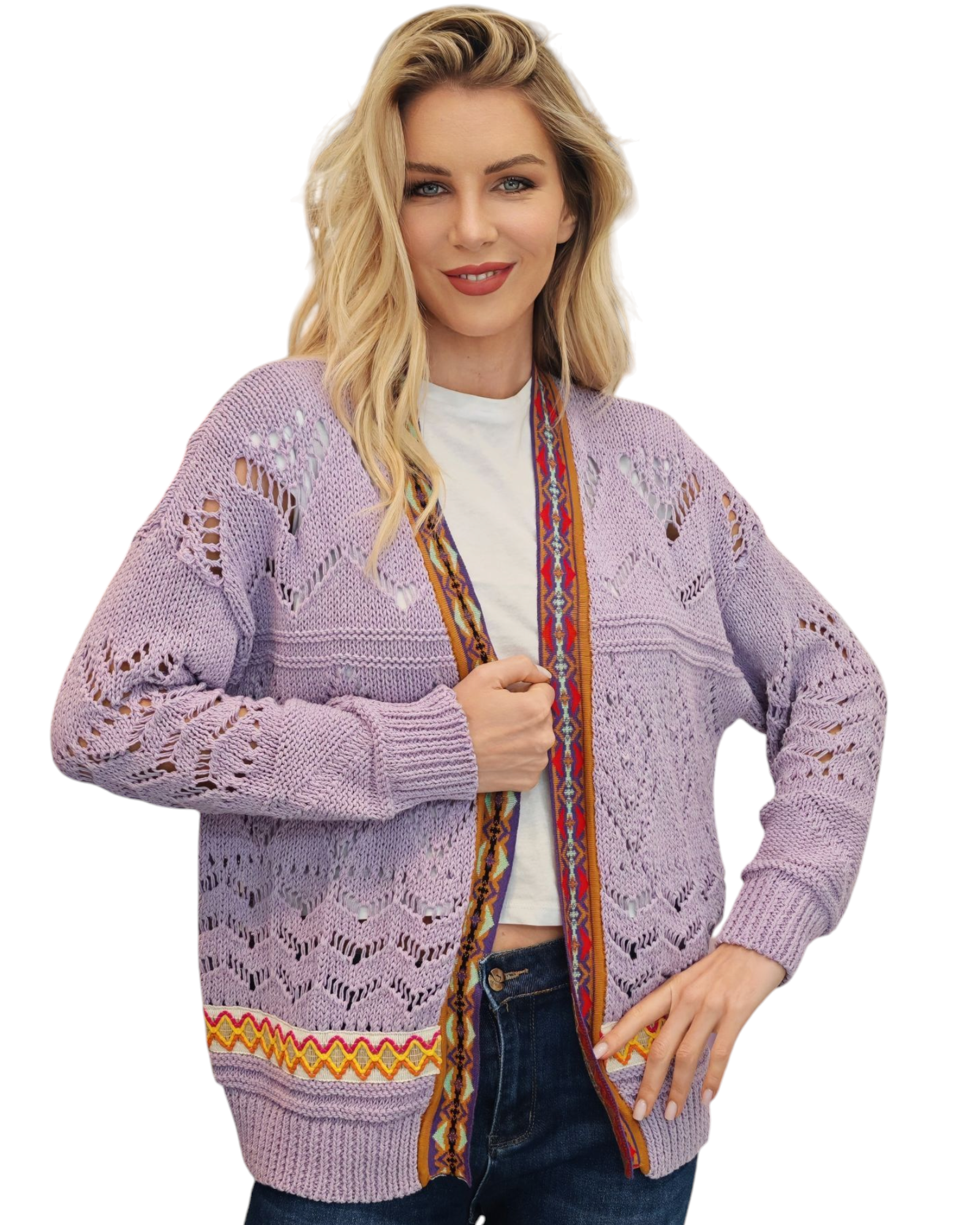 Cardigan in filo AKEP