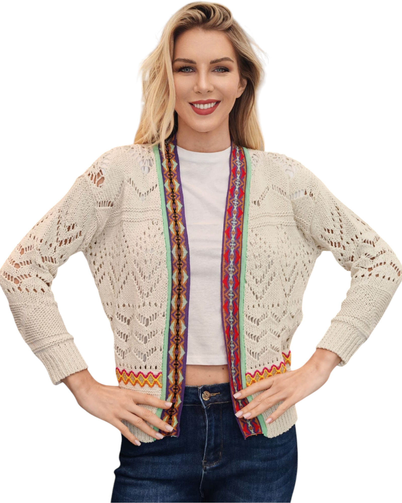 Cardigan in filo AKEP