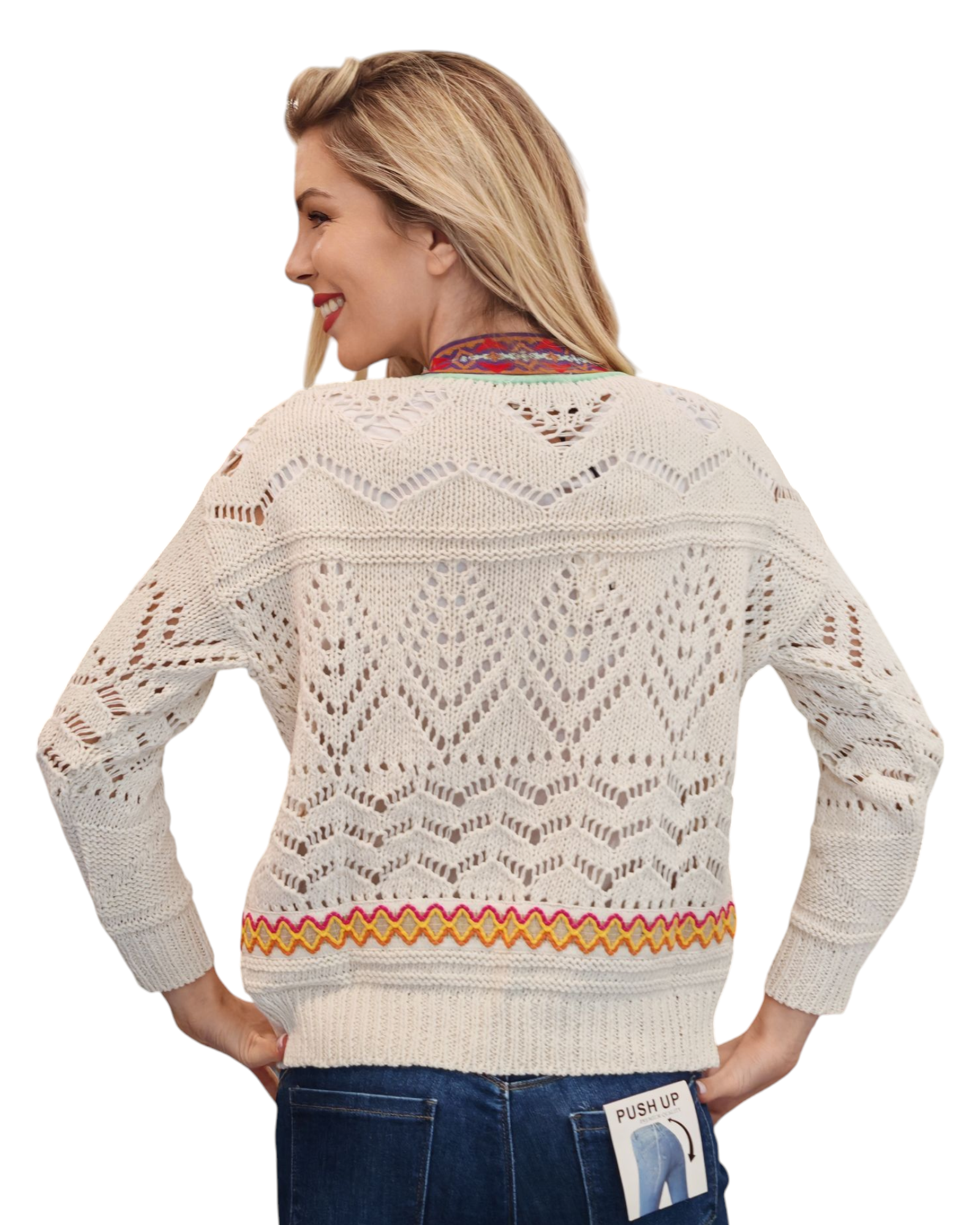 Cardigan in filo AKEP