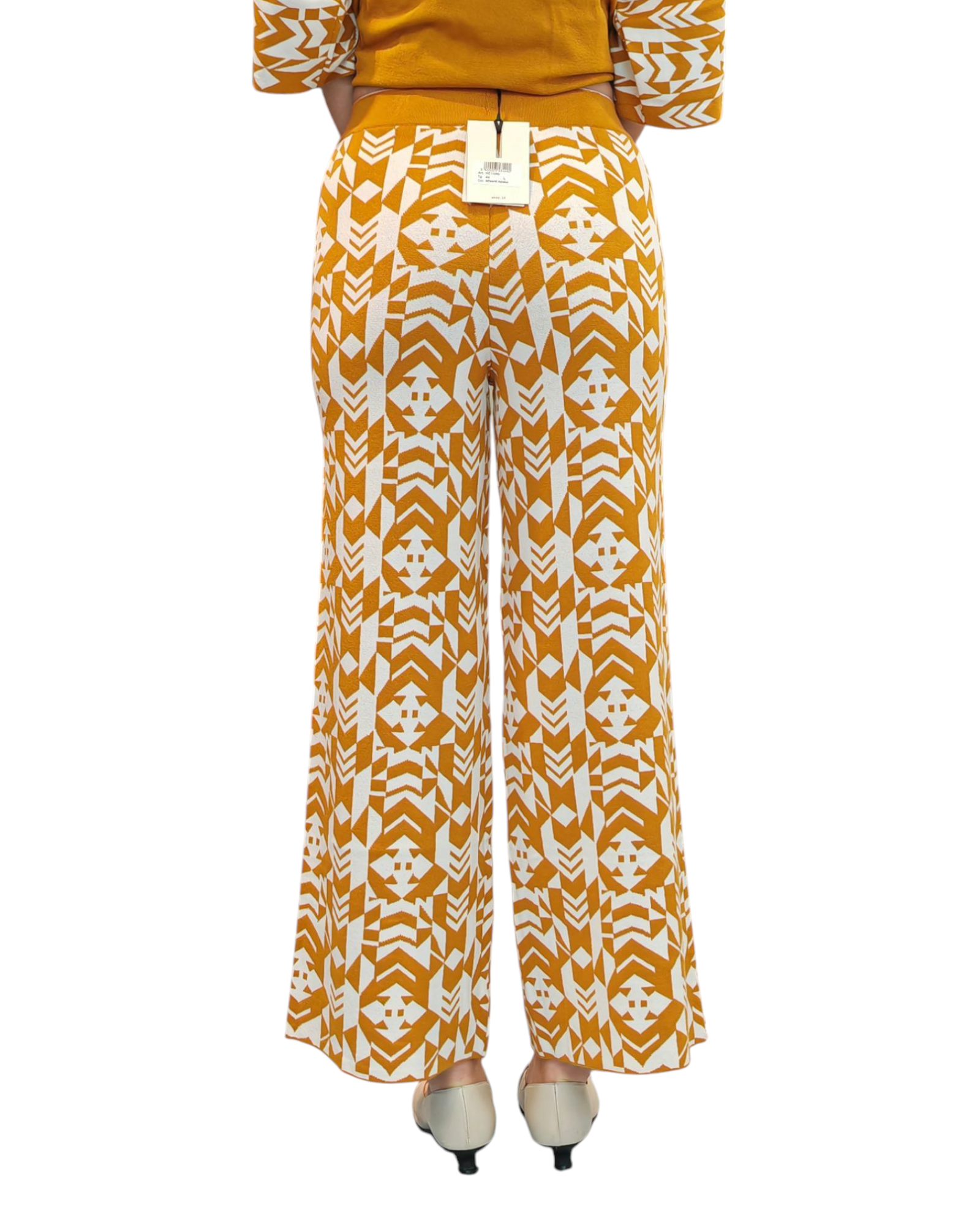 Pantaloni fantasia geometrica AKEP